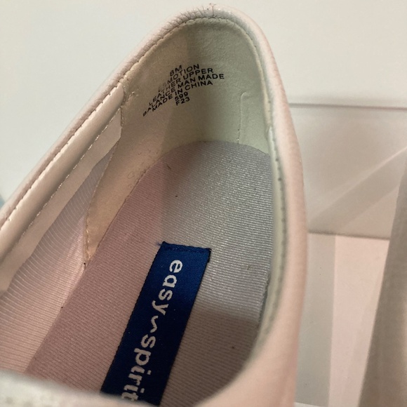 Easy Spirit Shoes Womens 8 M Motion Sneakers Oxford Leather Low Top Lace Up - Picture 11 of 12